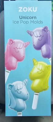 ZOKU Ice Pop Molds Unicorn Makes Stackable BRAND NEW