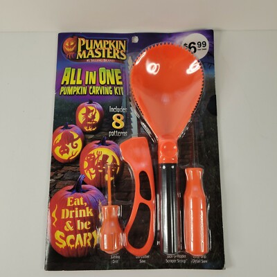 Pumpkin Carving Kit Pumpkin Masters All in One Halloween Jack O Lantern Patterns