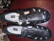 SAS Women's Shoes Roamer Black New Size 71/2 Narrow Made In USA