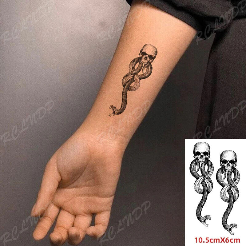 Serpent Temporary Tattoo - Harry Potter 