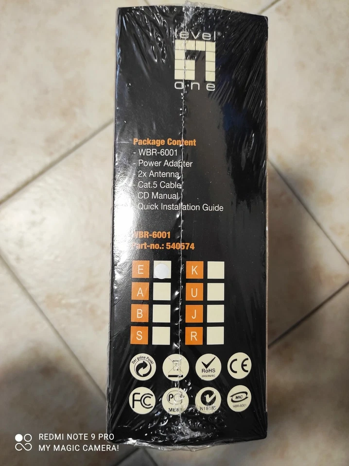 LevelOne WBR-6001 300 Mbps Wireless Broadband Router WPS, 802.11 b/g/n - Image 3 of 4