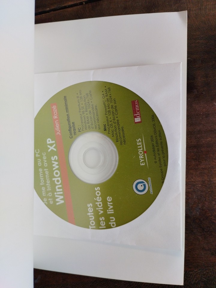 Je Me Forme Au PC Et À Internet Avec Windows XP + CD Rom - Eyrolles | eBay