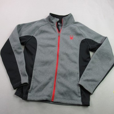 Spyder Jacket Mens Large Full Zip Long Sleeve Outdoor Lightweight Pockets