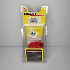ENERGY POLYURETHANE RED POWER STEERING RACK BUSHINGS FOR EG RETAIL PACKAGE