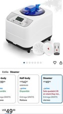 M quina de vapor de sauna para el hogar, generador de vapor de 1300 W y 1.8