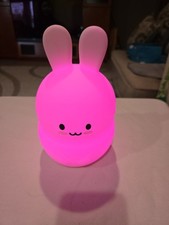 LumiPets Baby Night Light Nursery Lamp Bunny LED Kids' Night Light WITH REMOTE