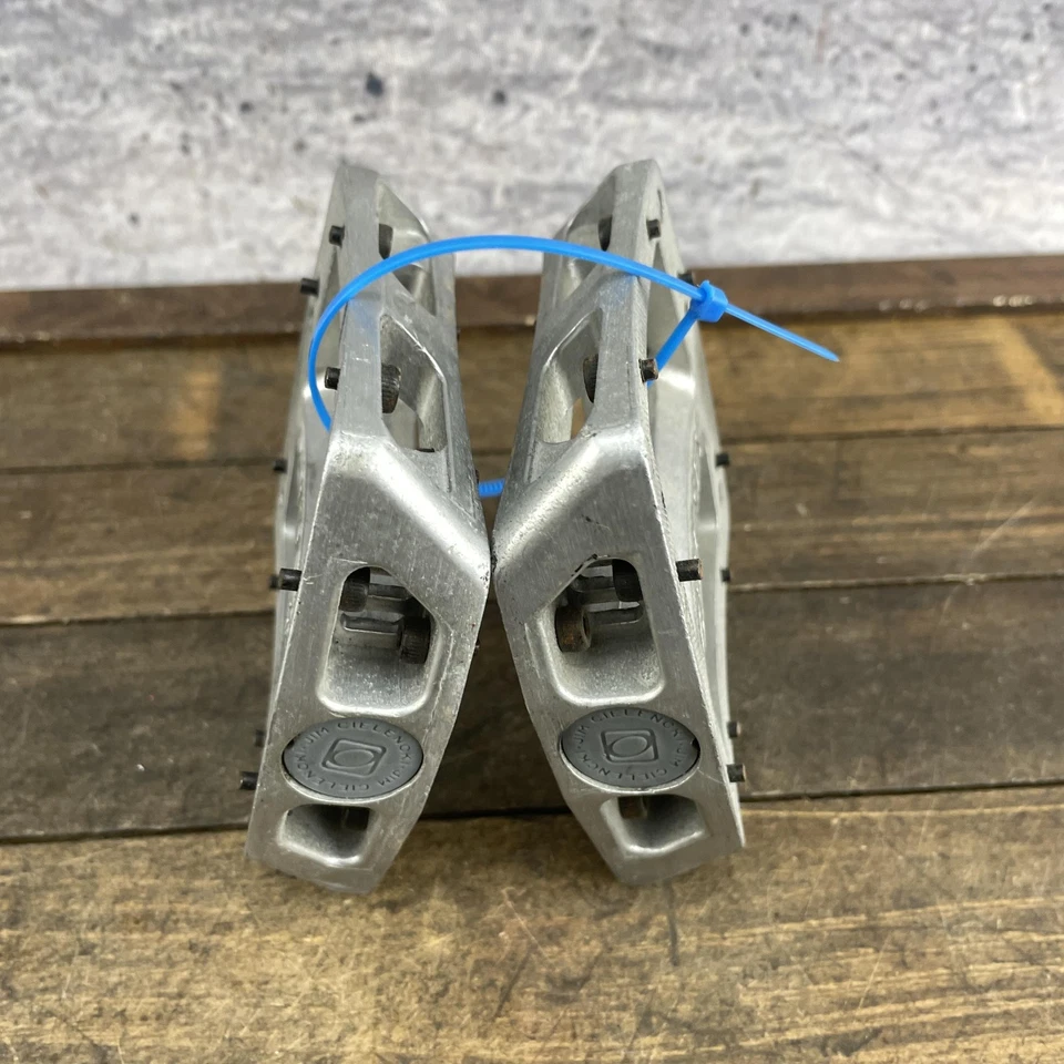 Велосипедные педали на платформе Odyssey Jim Cielencki JC BMX 9/16 алюминиевые серебряные штифты - Изображение 3 из 4