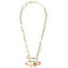 Golden Girls Multi-Charm 18" Necklace with Adjustable 3" Extender