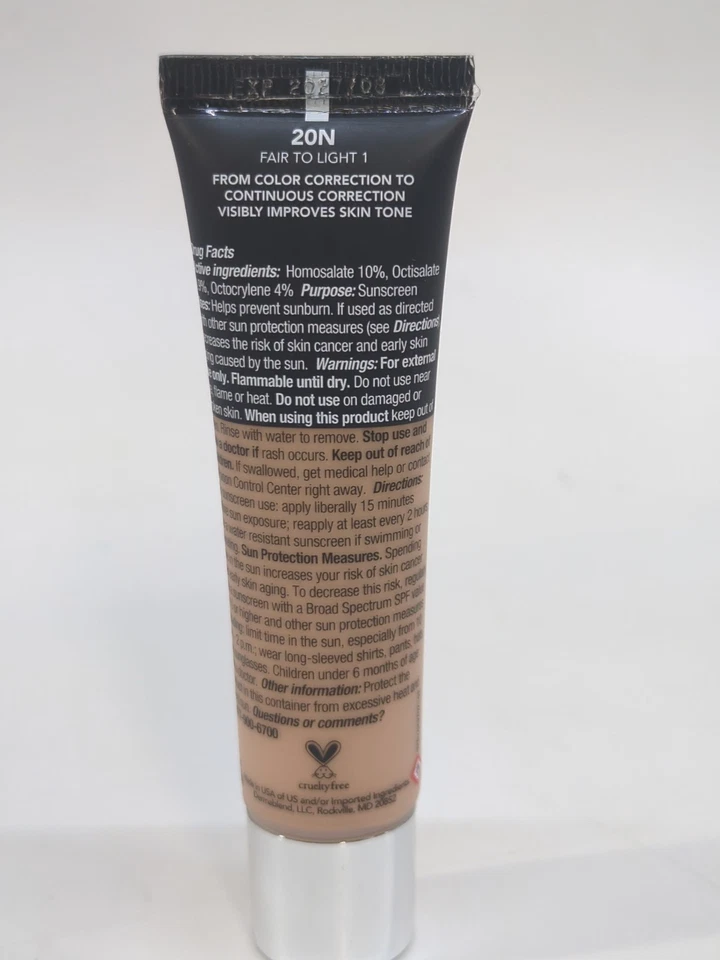 Dermablend Professional CC Cream SPF 50+ Sunscreen 20N 1 fl oz / 30ml - Image 4 of 4