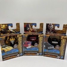 Product Image: Transformers ROTB Bumblebee Optimus Prime Barricade 3 Pack Hasbro