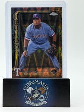 2025 Topps Gilded Collection - Adrian Beltre #73 Gold RayWave /25 - Rangers