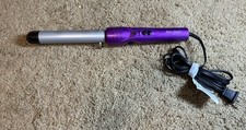 Bed Head Curling Iron Helen Of Troy BH343 1 inch Tourmaline Tech Clamp Free