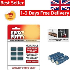 Multi-Purpose Waterproof Epoxy Putty - 6 Pack for Quick Repairs, Solvent-Free