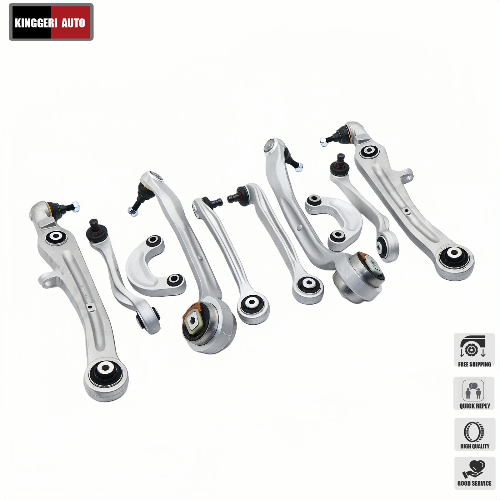 Bentley Continental GT 2004-2019 Control arms 10 pcs