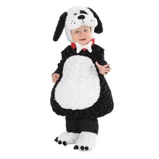 Baby Black White Puppy Costume - 18-24 Months