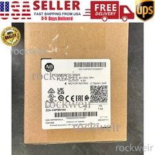 2023 Surplus Sealed Allen Bradley 22A-V4P5N104 PowerFlex 4 AC Drive 1.0HP 120V