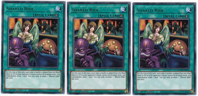 3x Gemeinsame Fahrt - (MAGO-DE079 - 1. Auflage - Rare) - NM - Yugioh