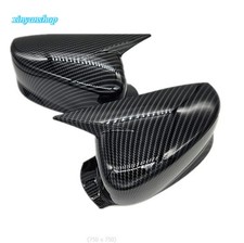 2x Carbon Fiber Look Rear View Side Mirror Cover Trim For Honda Accord 2008-13 2x Carbon Fiber Look Rear View Side Mirror Cover Trim For Honda Accord 2008-13