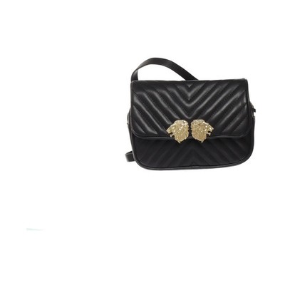 Zara Basic Collection, Umhängetasche, Damen, Schwarz, Chevron, 18, 5, 15 cm #91F