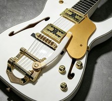 US Warehouse TL Style Electric Guitar Rosewood Fingerboard Semi-Hollow Body