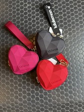   Lululemon Berry Rumble Hot Pink Heart Wristlet Rare  Hard To Find Color 2026