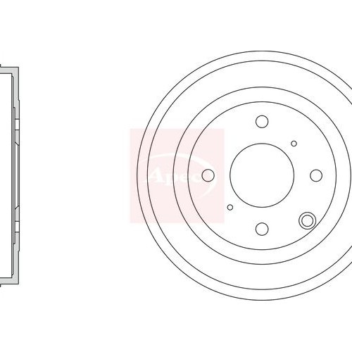 APEC Brake Drum DRM9224