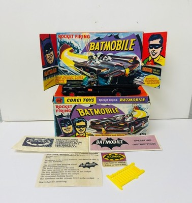 Corgi Toys 267 Batmobile, Original, Vintage, 60er Jahre, Batman. TOP BEISPIEL
