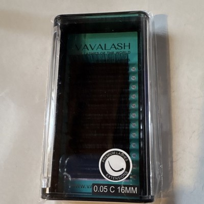 VAVALASH Premium Black Individual Lash Extensions C Curl 0.05 16mm