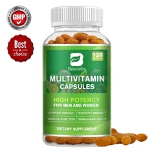 Multivitamin Highest Potency Daily Vitamins & Minerals Supplement 120 Capsules