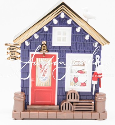 Bath & Body Works Wallflower Plug In Diffuser Boat House Bait Fishing Ocean Crab
