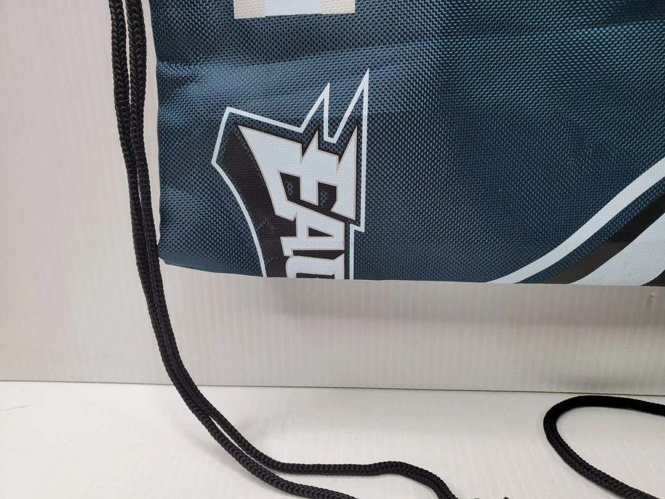 NFL Philadelphia Eagles Team Logo Drawstring Backpack Sling Sack Bag NEW - Image 3 of 4