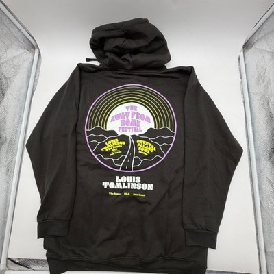 Louis Tomlinson Away From Home Festival Hoodie Crystal Palace Bowl London Sz L