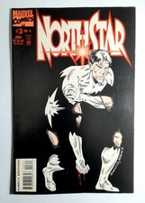 Northstar 3 VF/NM 1994.Dario Carrasco cvr.First Printing.Marvel comics