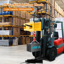 Schwenkhaken & T-Schrauben Schwerlast Gabelstapler Hebehaken 2T DE