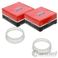 2X Mapco ABS-RINGE Hinten Beidseitig Passend FÜR Audi A3 Tt Seat Arosa Cordoba
