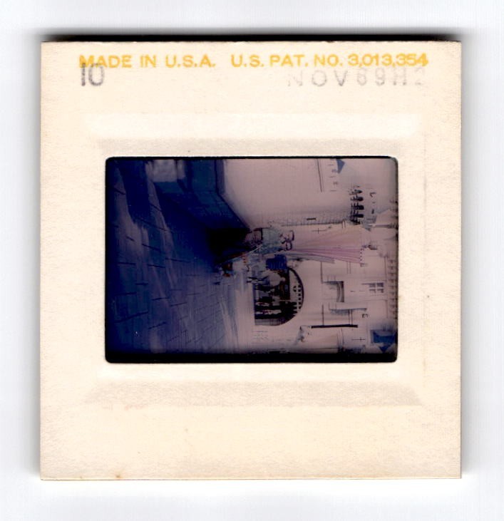 Disneyland Castle People 35mm Slide 1960s Kodachrome