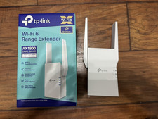 TP-Link RE605X AX1800 White Wireless Wi-Fi 6 Range Extender
