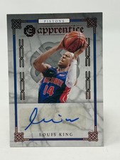 2019-20 Panini Chronicles - Apprentice Signatures Louis King #AP-LKI Red