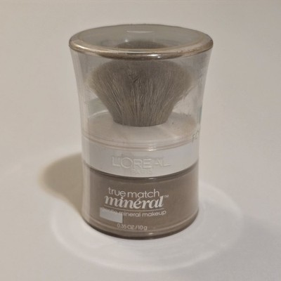 L'Oreal Paris True Match Loose Powder   Mineral Foundation, C7 Nut Brown (New!)
