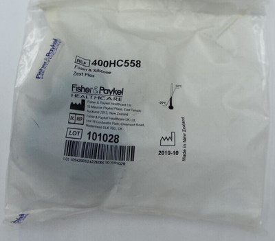 Fisher & Paykel Foam Silicone Cushion Zest Plus Replacement 400HC558 NEW Sealed