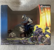 RadioShack RC Yamaha 660R 5 Valvole Raptor ATV Rider Telecomando Veicolo In Scatola