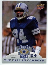 2009 UD America's Team Everson Walls #40