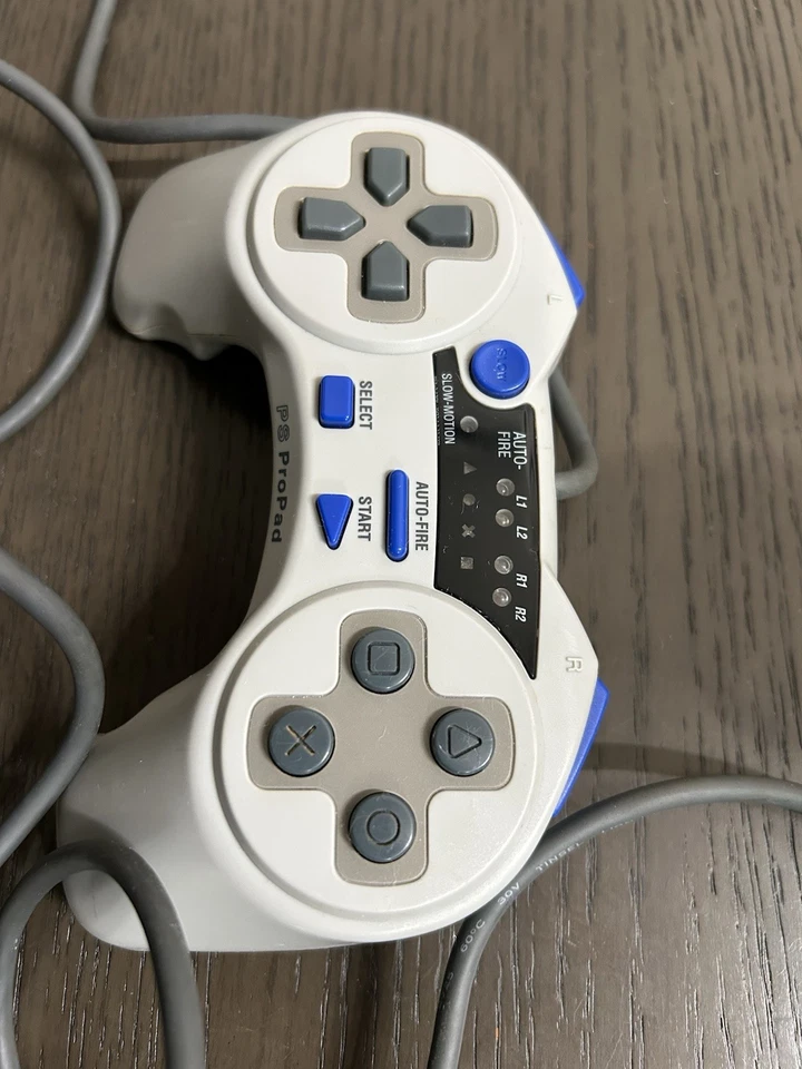 Untested Playstation PS1 Controller By Interact PS ProPad Gamepad Auto Fire  - Image 4 of 4