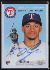 2023 Topps Platinum Anniversary Bubba Thompson Auto Refractor /199 #CPA-BT RC