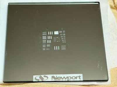 Newport Resolution Test Target Glass Chromium Negative USAF-1951 RES-1 Optical