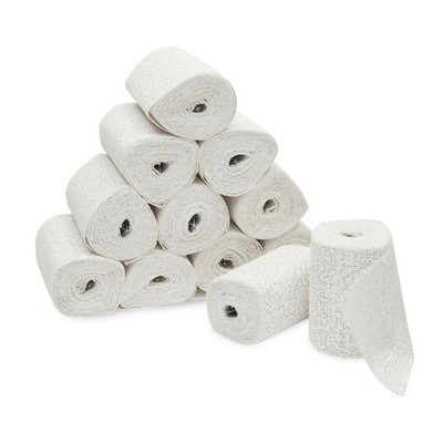 Plaster Cloth Rolls for Belly Casting and Crafts, 4 in x 15 Ft Each (12 Pack)