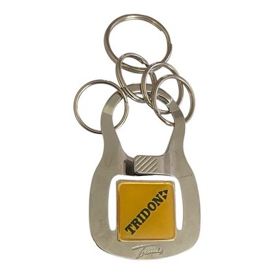 Tridon Advertising Keyring Bottle Opener Keychain Key Fob Promo