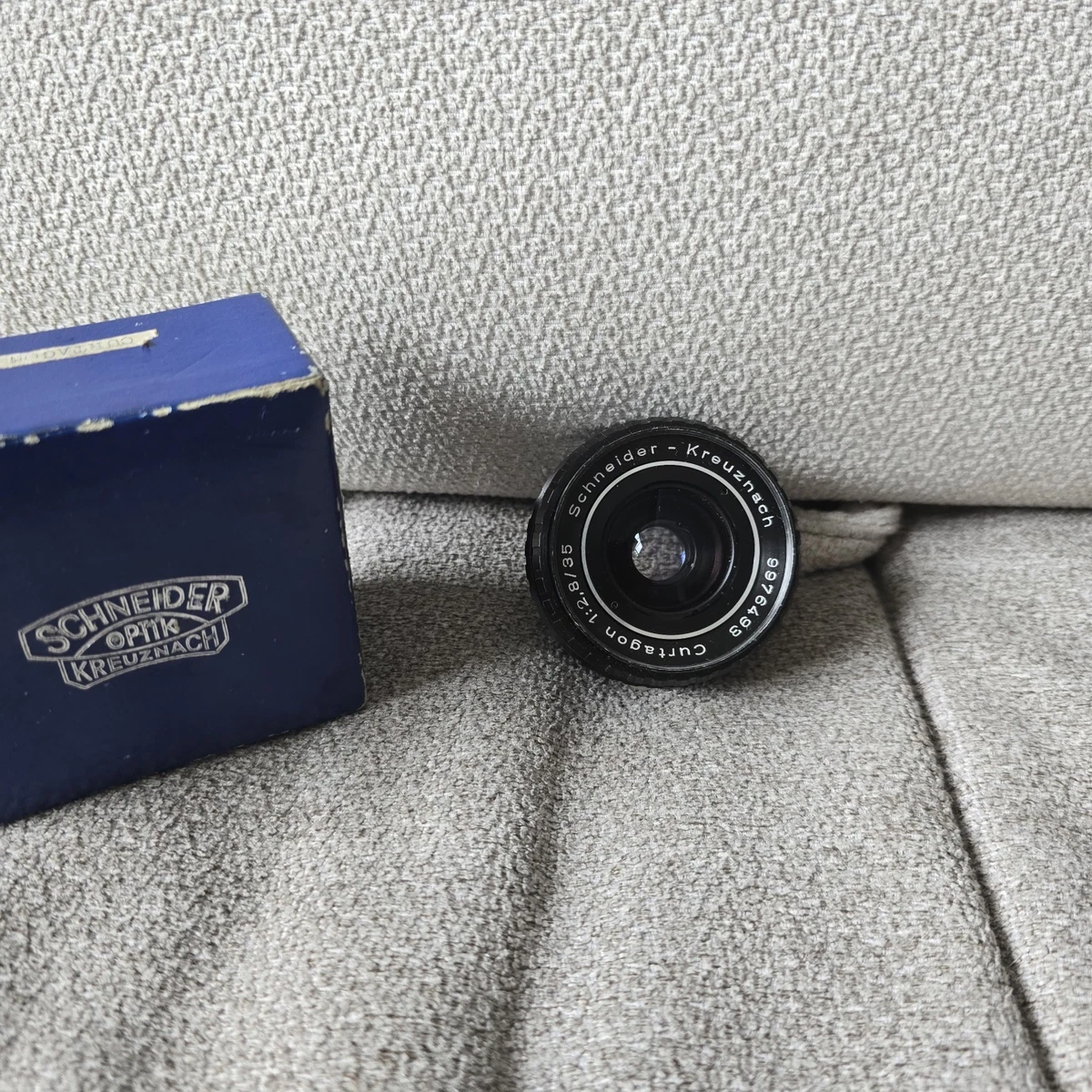 Ancien Objectif Schneider Kreuznach N°37 – Occasion Photo Vintage
