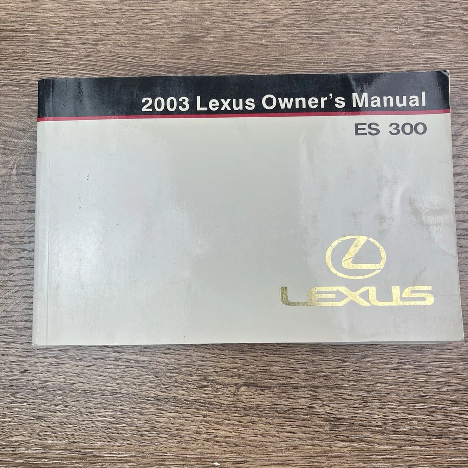 Lexus ES 300 2003 manual del propietario 03 Lexus ES 300 manual Foto 2 de 4