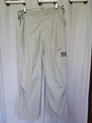 Pantalon Cargo ADIDAS Vintage Original - Beige Coupe-Vent L - RARE 90s/2000s - Photo 1/4